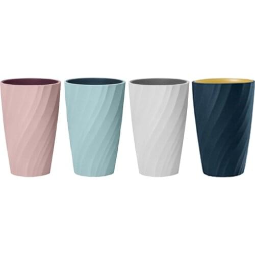 Minimalist Thread Mouthwash Cup Tooth Brush Holder Bathroom Mouthwash Cup Wash Toothbrush Holder Cup Save Space Item