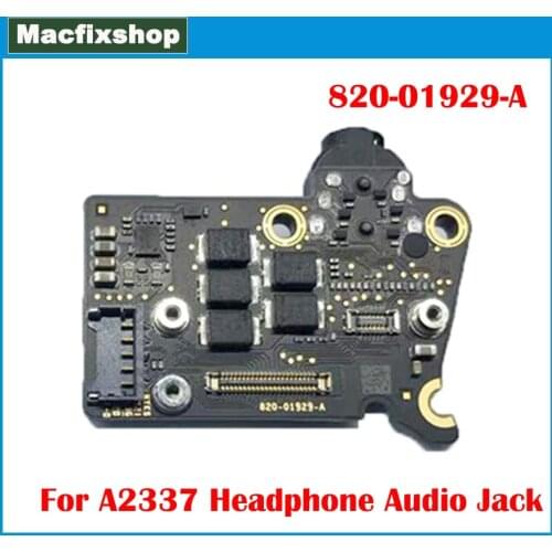 Genuine A2337 Headphone Audio Jack For Macbook Air Retina 13.3" A2337 Video Sound Board 820-01929-A EMC 3598 Tested