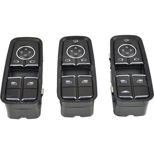 Electric Power Master Window Switch For Porsche 911 718 991 Boxster Cayman Carrera 99161315102DML 99161315502DML 99161315702DML