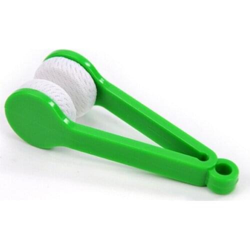Wholesale 1000pcs/lot Portable Sun Glasses Eyeglass Microfiber Cleaning Brush Cleaner