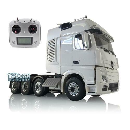 RC 1/14 Tractor Truck LESU Metal Chassis Motor Radio 402A Hercul Arco Cabin THZH0729-SMT4