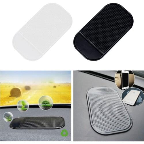 1PC 13x7cm Car Dashboard Sticky Pad Silica Gel Strong Suction Pad Holder Anti Slip Mat For Mobile Phone Car Accessories NEW
