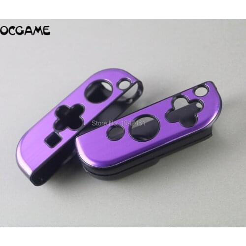10sets Aluminum Left Right Hard Protective Case Cover Shells For Nintend Switch NS Console Joy Con Controller Handles