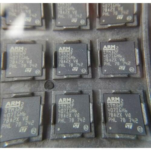 100% orginal and new STM32F407IGH6 ST BGA176 best qualtiy