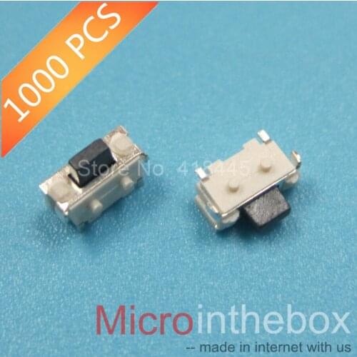 1000PCS/LOT 2x4x3.5 Tactile Switch SMD mobile power switch Free shipping 2x4 micro Tact Switch side click