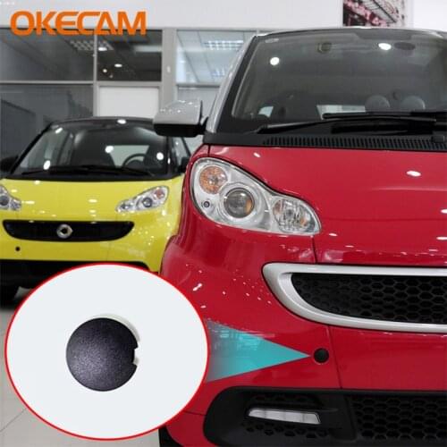 Car Front Rear Bumper Tow Hook Eye Coupler Trailer Cover Cap Plug 4518850122 C22A For Smart 451 Fortwo 2009-2014