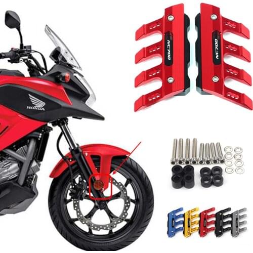 Motorcycle Front Fender Side Protection Guard Mudguard Sliders For HONDA NC700X NC700S NC700 NC700SX Accessories universal
