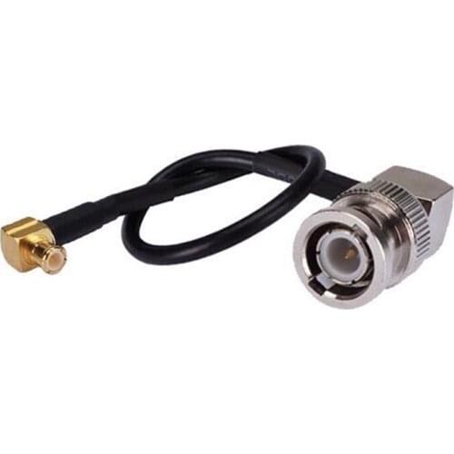 15cm RF Coaxial MCX Male Plug To BNC Male Plug Connector For WIFI Antenna RG174 Cable Adapter