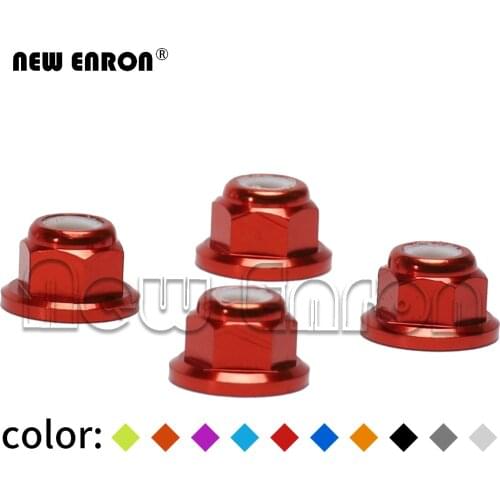 NEW ENRON Nylon Nut M4 4P 102049/122049 02055/02190 For 1/10 RC Car HSP Redcat Himoto 94102 94122 94123 94111 94177 94107