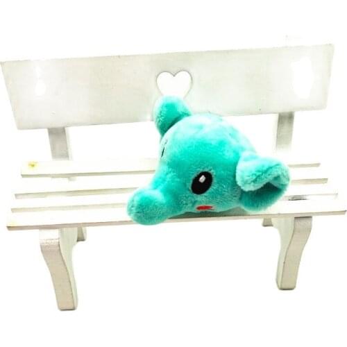 Wholesale 100pcs/lot New Plush Elephant Keychain Toys 6cm Stuffed Animal Toy Doll Small Party Gift Plush Toy