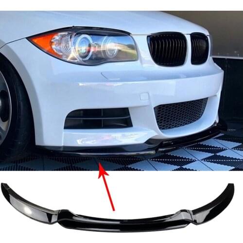Front Bar Front Lip Front Shovel Small Enclosure Exterior Decoration Modification For Bmw 1 Series E82 E88 2007-2010