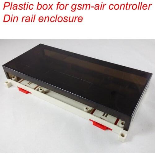 Plastic box din rail enclosure for GSM-AIR