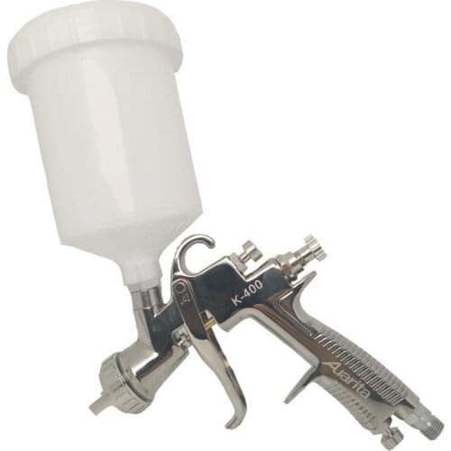Profession spray gun k-400 1.4mm 1.7mm LVMP gravity spray gun 600CC cup ideal automotive spray tool