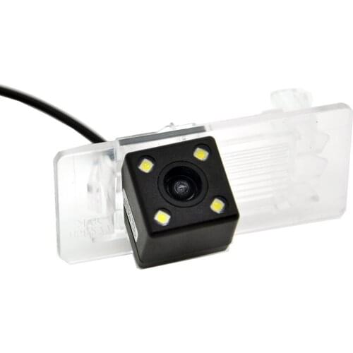 Wire Wireless LEDs Car Rear View Parking Camera For Skoda Octavia Rapid Spaceback Superb New Passat SAGITAR Gran Lavida