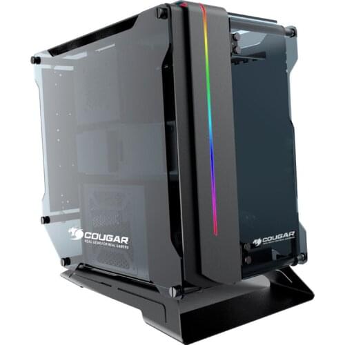 Tearing Chassis Desktop Middle Tower Personalized Transparent Tempered Glass Water-Cooled Computer GameHost ATX Standard Desktop