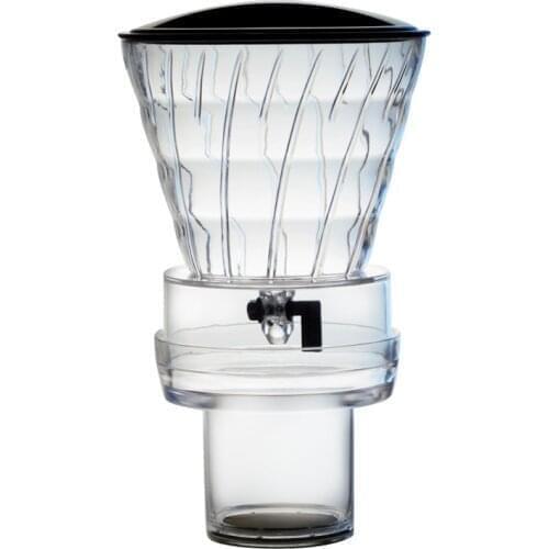 YRP Water Drip Coffee Machine New Reusable Filter Tools Glass Espresso Coffee Dripper Pot Ice Cold Brew Coffee Maker BDH-04