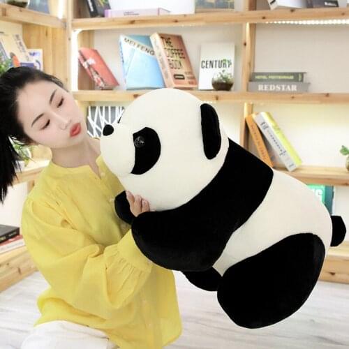 1PC Lovely Baby Big Giant Panda Bear Plush Stuffed Animal Doll Panda Animals Toy Pillow Cartoon Kawaii Dolls Girls Lover Gifts