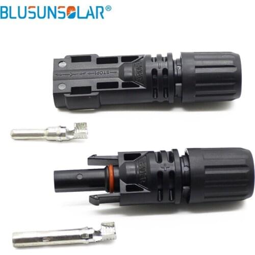 100 pairs/lot 1500V Solar Panel Connector for cable OD 5.4mm-6.5mm Connector male and female Cable Connector for PV System