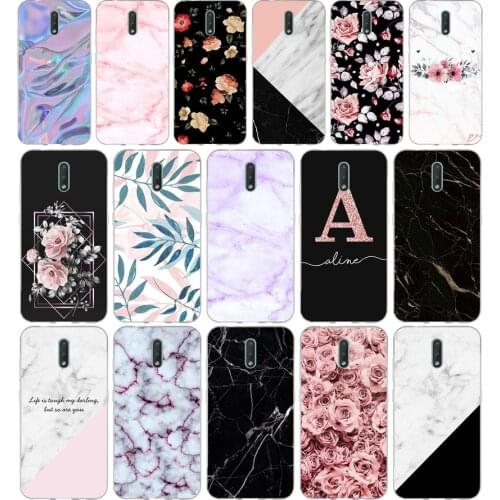 156FG Granite Scrub Marble Stone gift Soft Silicone Tpu Cover phone Case for Nokia 2.1 2.3 3 3.1 4.2 5 5.1 Plus 7.2 6 8