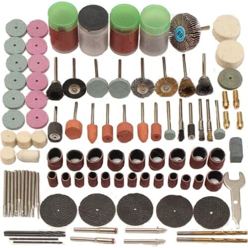 161pcs Mini Drill Multi Rotary Tool Accessories Set Grinding Polishing Kits for micro drill rotating polishing