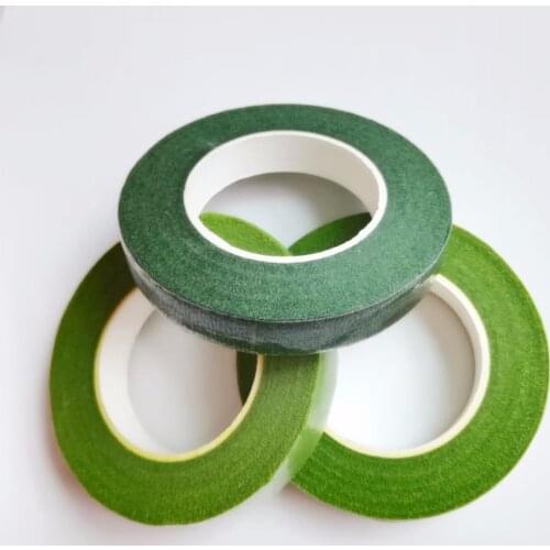 2PCS 30 Yard 12MM Paper Tape For Florist Accessories Florist Floral Stem Tape Corsages Buttonhole Artificial Flower Stamen Wrap