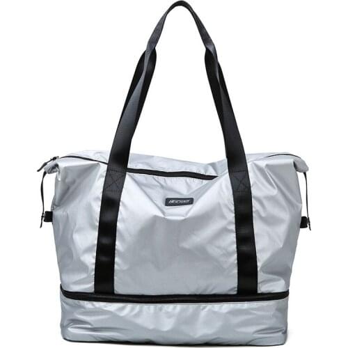 3PCS / LOT Waterproof Oxford Dry Wet Separation Women Trip Luggage Handbag Gym Bag