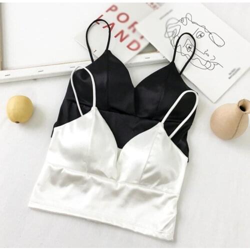 Push Up Bras Women Sexy Lingerie Solid Color Wireless Female Underwear Sexy Strap Silk Smooth Plunge Brassiere 2021