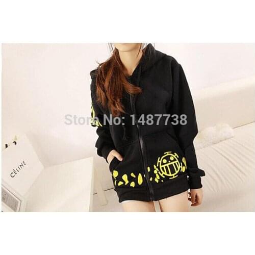 One Piece Hoodies Trafalgar Law Clothing Sweatshirt Cosplay Costume Hoodie For Unisex