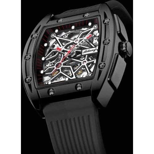 AILANG Mens Waterproof Watch Large Dial Sports Automatic Mechanical Leisure Luminous Atmosphere Luxury Business Watch 8616A