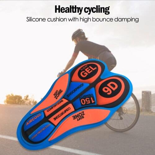 Men Women Cycling Shorts Cushion 5D 9D 12D 19D 20D Gel Pad Breathable Bicycle Short Pads Bike Clothing Cushion MTB Cushions