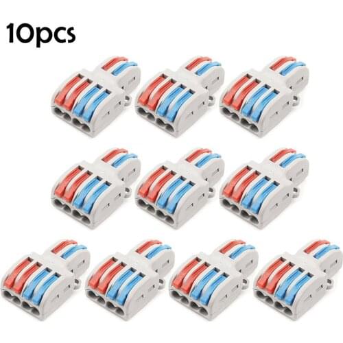 Electric Terminal Wire Connector Fast Lever Parts Replacement Reusable