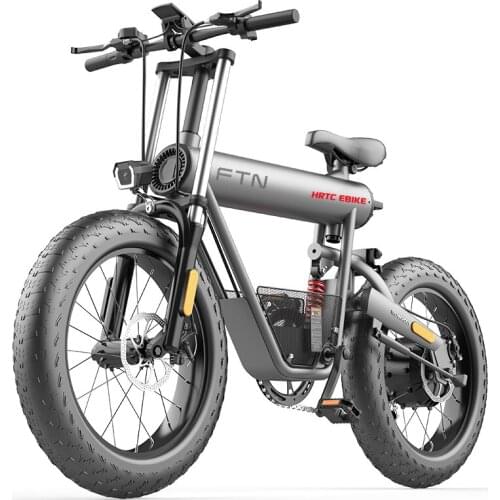 20inch fat ebike Lithium battery snow electric bicycle power scooter electric beach off-road ATV 48V400W powerful ebike