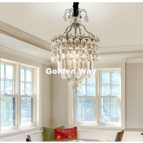 Modern European D35cm H60cm LED Modern Crystal Chandelier Lamp With 5 Lights, Lustre De Crystal,Lustres De cristal Chandelier