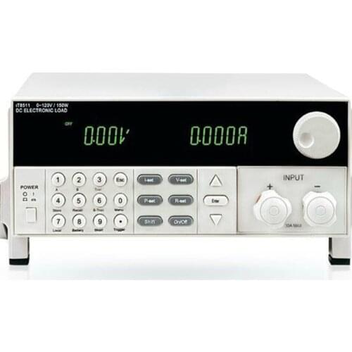 IT8512C+ Single-channel Programmable DC Electronic Load 120V/60A/300W Perform Online Voltage Measurements