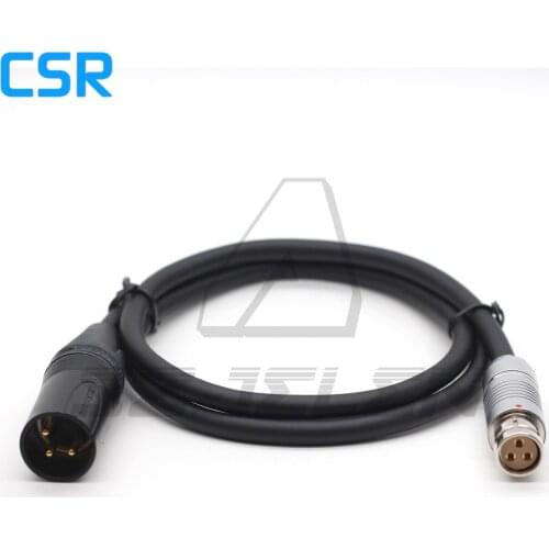 XLR 3pin to 3pin female For Phantom Flex 4K power cable