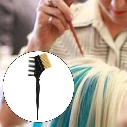 Hair Dye Brushes 3 Angled Tint Brushes with Integrated Combs for Hair Salon