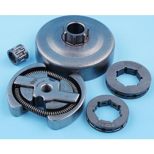 .325" Clutch Drum Rim Sprocket Kit For Husqvarna 235e 240e 235 240 137 142 36 41 Jonsered 2035 2036 2040 Chainsaw Parts