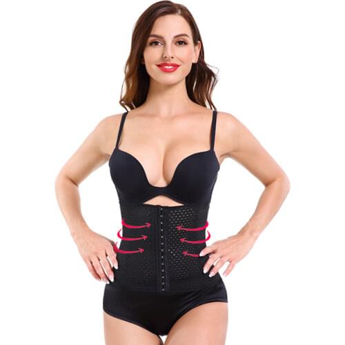 Women Latex Waist Trainer Body Shaper with Zipper Corset Top Slimming Belt Fitness Sheath Shapewear Plus Size 6XL