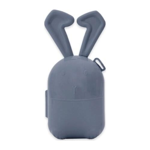 New Season Spout storage container Portable baby kids pacifier nipple Cradle case holder travel storage box Cute rabbit