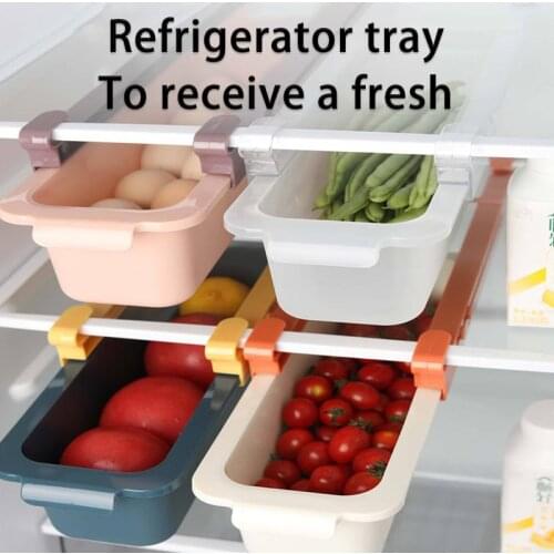 Plastic Storage Container Organizer For Vegetables Fruits Storage Box Egg Tool Box Food Container Wicker Basket Refrigerator Box