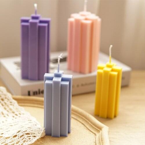 Building Block Candle Mold Handmade DIY Acrylic Mold Candle Making Supplies Resin Molds Candle Wax Molds Beeswax Mold