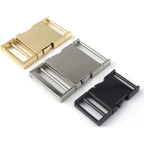 1pcs Metal Backpack strap Buckle Quick Side Release Buckle for bag luggage outdoor backpack strap belt webbing Lether Craft DIY