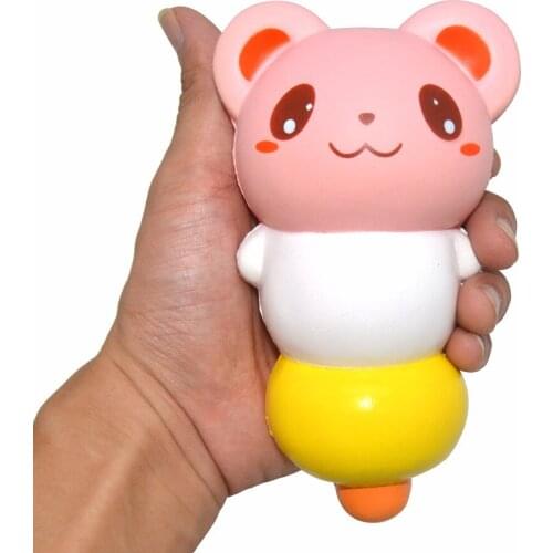 1PCS New Super Slow Rising Squishy Animal Dango Scented Cute Face Original Package Kids Gift Toy Random Color