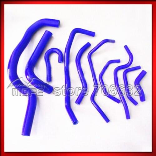 10PCS Original Logo Silicone Radiator Hose For CRV 1 Generation 1997-2001 Blue