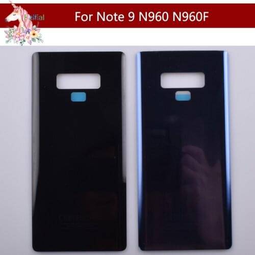 10pcs/lot For Samsung Galaxy Note9 Note 9 N960 N960F N960P Housing Battery Cover Back Cover Case Rear Door Chassis Note9 Shell
