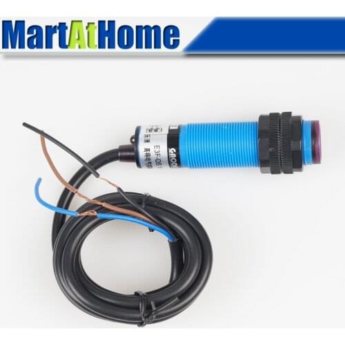 50pcs E3F-DS10C4 Photoelectric Sensor Switch NPN 3-wire Diffuse Reflection Diameter 18mm #BV147 @SD