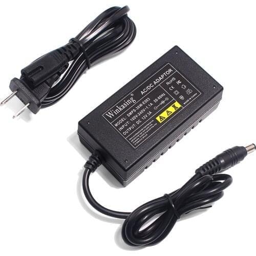 Ac 100-240v Dc 12v 3a Desktop Plug 5.5*2.5mm Uk Eu Us Au Security Universal Power Adapter Supply for Cctv LED light strips