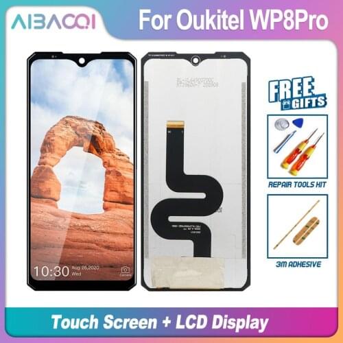 AiBaoQi New Original 6.0 inch Touch Screen+2160x1080 LCD Display Assembly Replacement For Oukitel WP2 Android 8.0 Phone