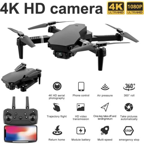 Attop XT1 Camera Drone 1080P 4K HD Cameras WIFI FPV Aerial Photography Helicopter Foldable Quadcopter with Camera Drones