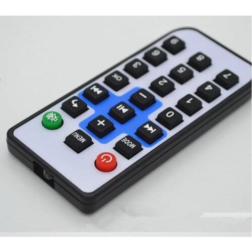 Free Ship 10pcs/lot Infrared remote control/21 key mini equipment remote control/rubber remote control